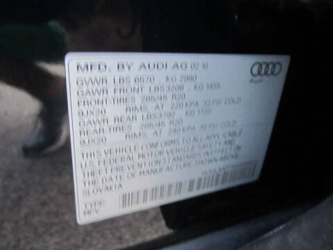 2017 Audi Q7 3.0T quattro Premium Plus