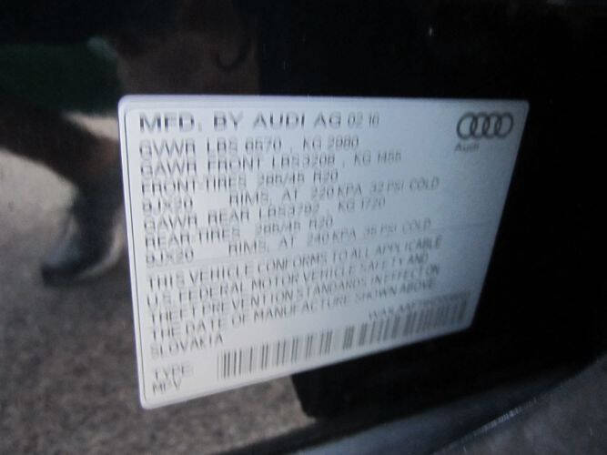 2017 Audi Q7 3.0T quattro Premium Plus