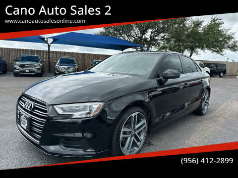 2019 Audi A3 for sale at Cano Auto Sales 2 in Harlingen TX