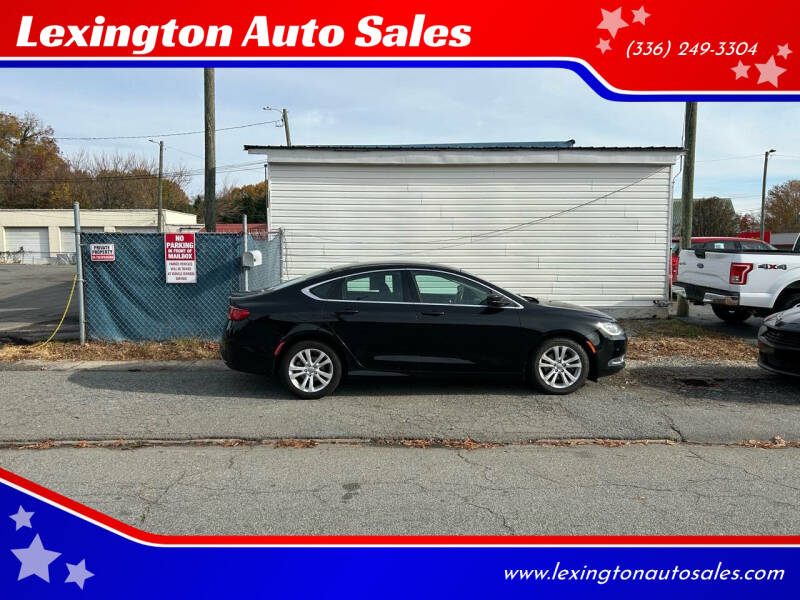 2015 Chrysler 200 for sale at Lexington Auto Sales in Lexington NC