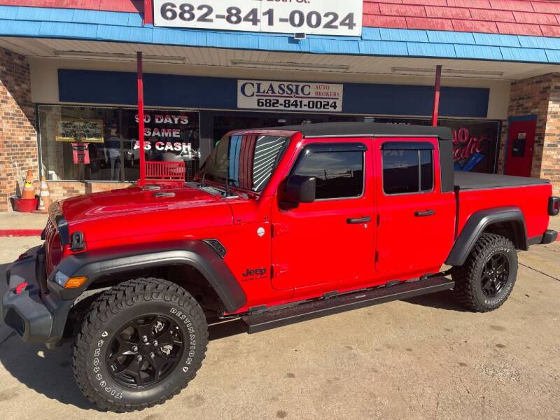 2020 Jeep Gladiator for sale at Classic Auto Brokers in Haltom City TX