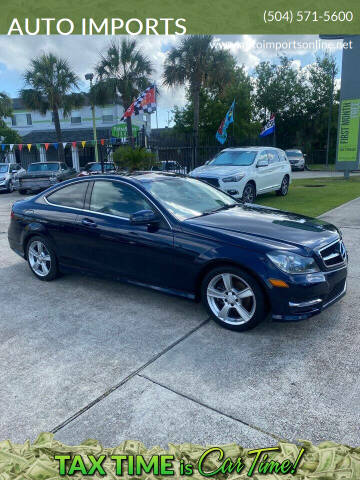 2014 Mercedes-Benz C-Class for sale at AUTO IMPORTS in Metairie LA