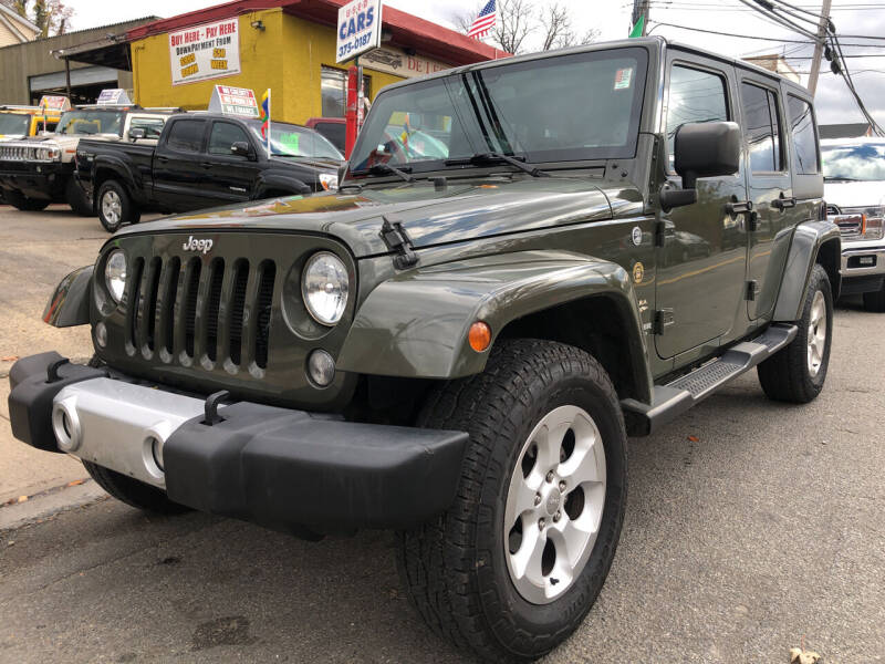 2015 Jeep Wrangler Unlimited for sale at Deleon Mich Auto Sales in Yonkers NY