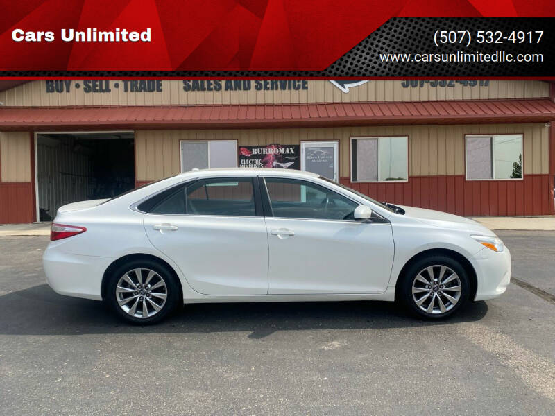2016 Toyota Camry for sale at Cars Unlimited in Marshall MN