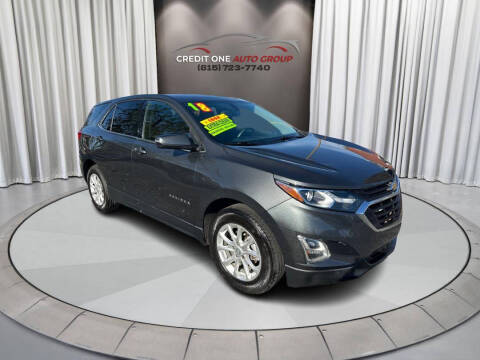 2018 Chevrolet Equinox for sale at Credit One Auto Group inc in Joliet IL