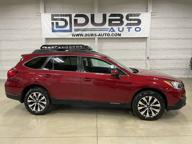 2015 Subaru Outback for sale at DUBS AUTO LLC in Clearfield UT