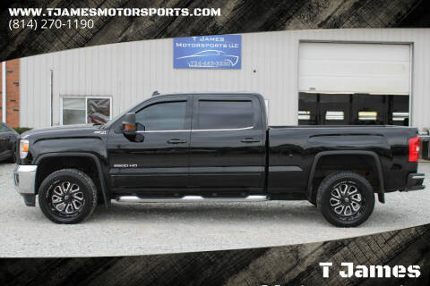 2015 GMC Sierra 2500HD for sale at T James Motorsports in Gibsonia PA