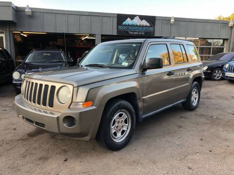 2007 Jeep Patriot for sale at Rocky Mountain Motors LTD in Englewood CO