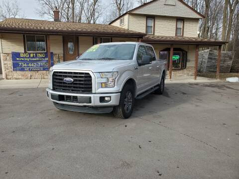 2016 Ford F-150 for sale at BIG #1 INC in Brownstown MI