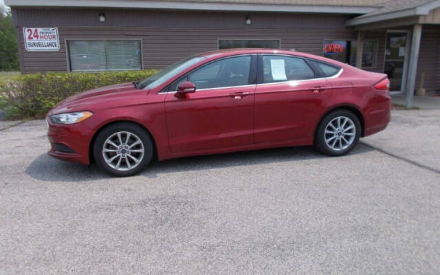 2017 Ford Fusion for sale at Galvanek's in Cadillac, MI