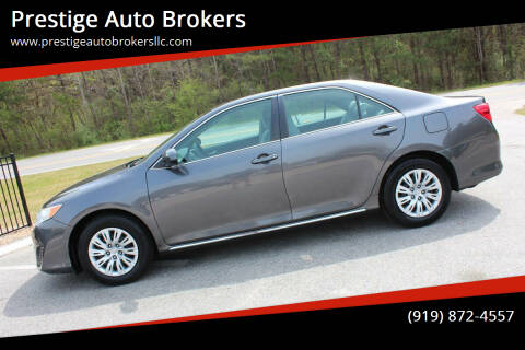 2014 Toyota Camry for sale at Prestige Auto Brokers in Raleigh NC