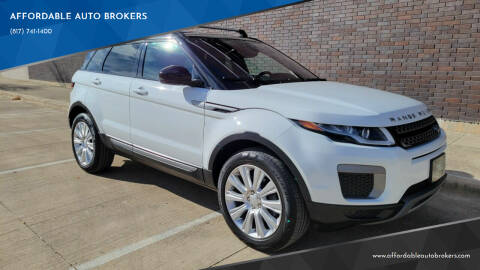 2016 Land Rover Range Rover Evoque for sale at AFFORDABLE AUTO BROKERS in Keller TX