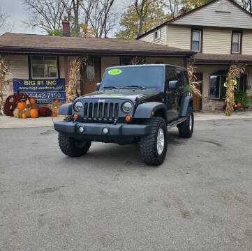 2008 Jeep Wrangler Unlimited for sale at BIG #1 INC in Brownstown MI