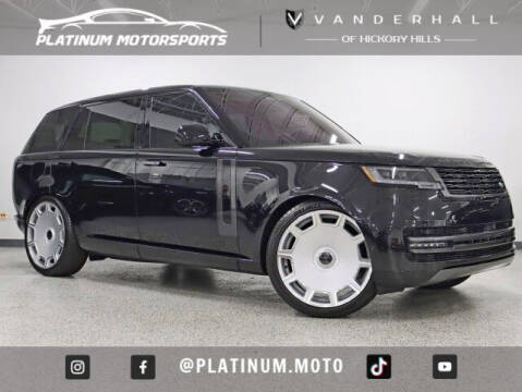 2023 Land Rover Range Rover for sale at Vanderhall of Hickory Hills in Hickory Hills IL