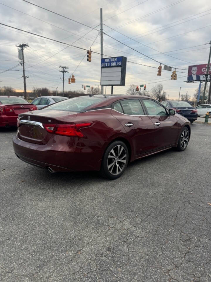 2016 Nissan Maxima for sale at Nation Auto Sales in Greensboro, NC