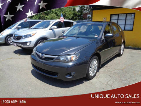 2011 Subaru Impreza for sale at Unique Auto Sales in Marshall VA