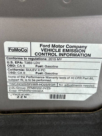 2015 Lincoln MKZ Hybrid