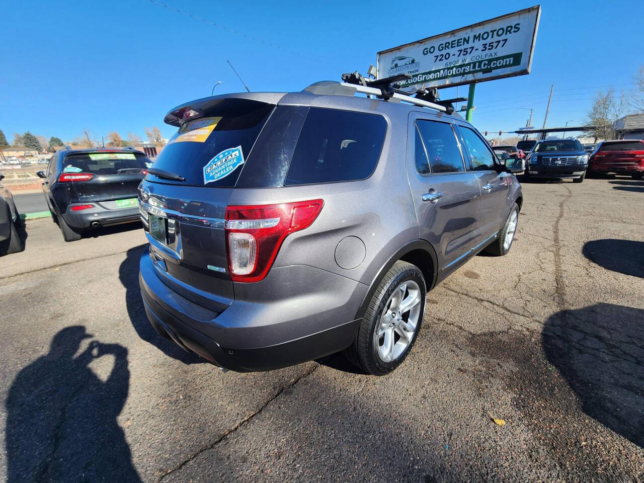 2013 Ford Explorer for sale at GO GREEN MOTORS in Lakewood, CO