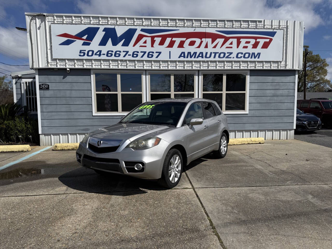 Silver 2010 Acura RDX Base 4dr SUV 2