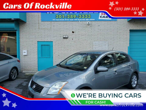 2009 Nissan Sentra for sale at Cars Of Rockville in Rockville MD