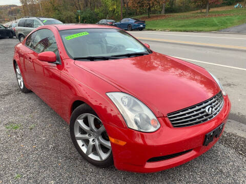 2003 Infiniti G35 for sale at Trocci's Auto Sales in West Pittsburg PA