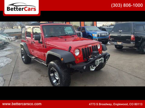 2007 Jeep Wrangler Unlimited for sale at Better Cars in Englewood CO