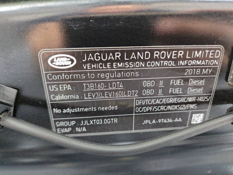 2018 Land Rover Range Rover Sport HSE Td6