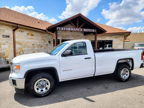 2014 GMC Sierra 1500 for sale at Performance Motors Killeen Second Chance in Killeen TX