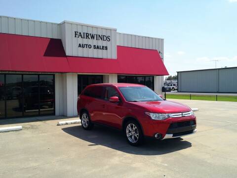 2015 Mitsubishi Outlander for sale at Fairwinds Auto Sales in Dewitt AR