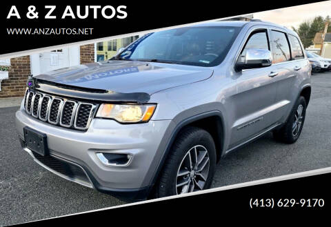 2017 Jeep Grand Cherokee for sale at A & Z AUTOS in Westfield MA