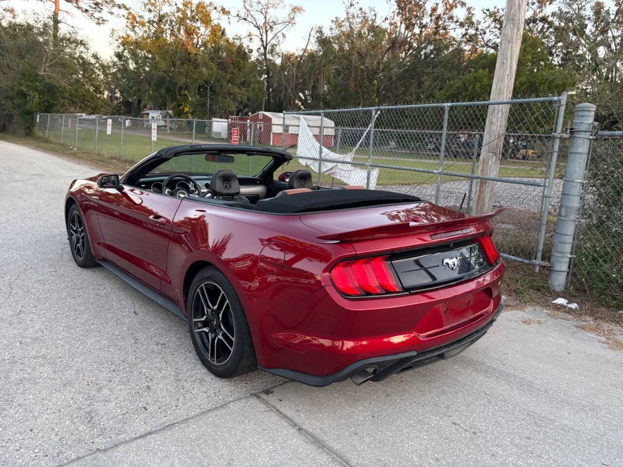 2019 Ford Mustang for sale at Hobgood Auto Sales in Land O Lakes, FL