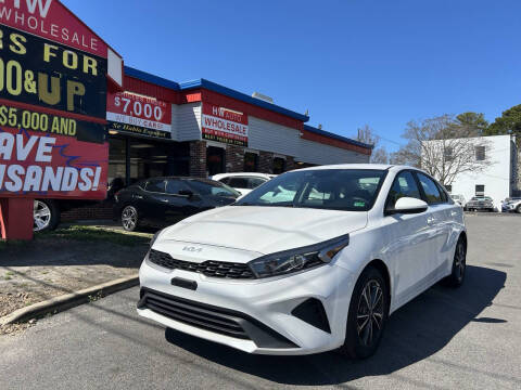 2022 Kia Forte for sale at HW Auto Wholesale in Norfolk VA