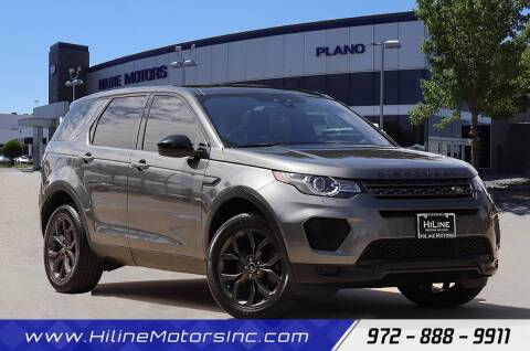2019 Land Rover Discovery Sport for sale at HILINE MOTORS in Plano TX