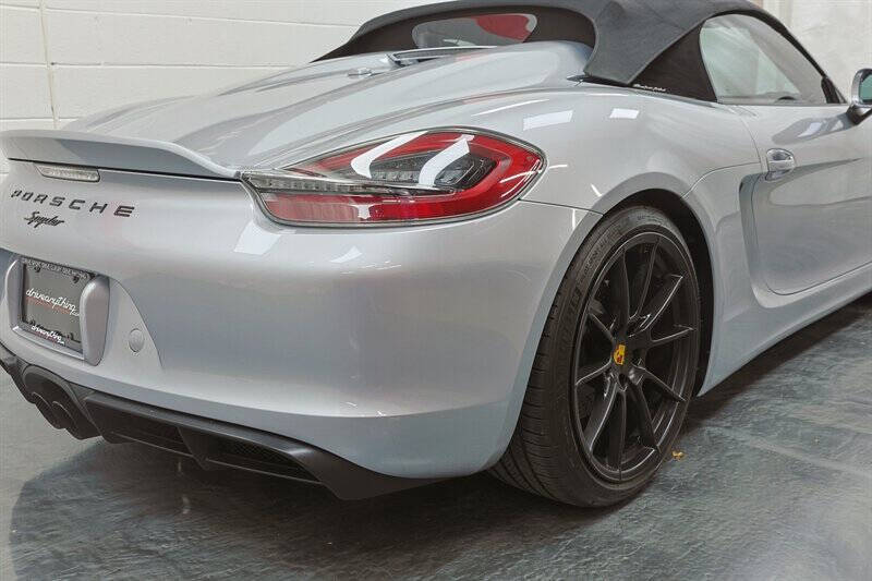 2016 Porsche Boxster Spyder
