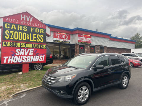 2013 Honda CR-V for sale at HW Auto Wholesale in Norfolk VA