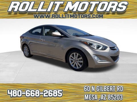 2016 Hyundai Elantra for sale at Rollit Motors in Mesa AZ