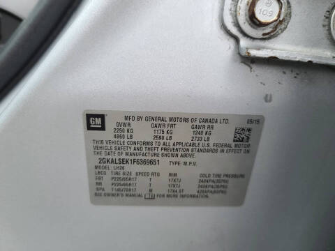 2015 GMC Terrain SLT-1