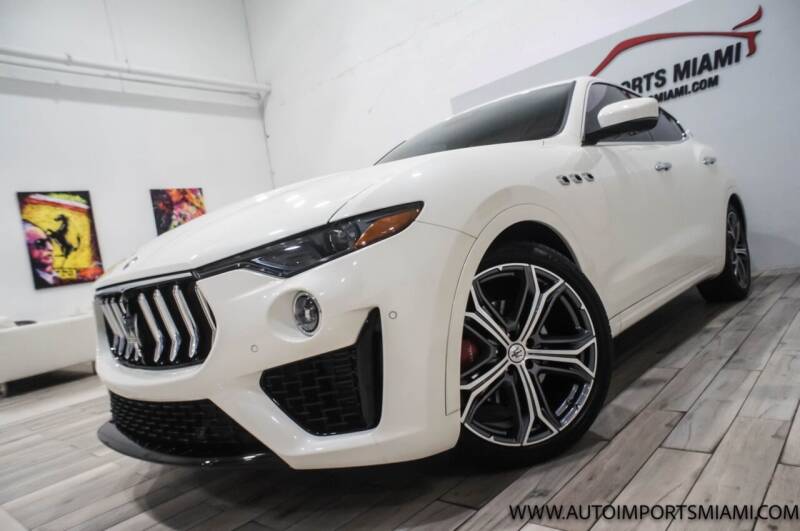 2021 Maserati Levante for sale at AUTO IMPORTS MIAMI in Fort Lauderdale FL