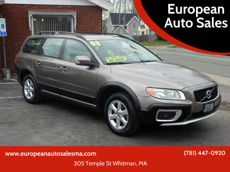 2008 Volvo XC70 for sale at European Auto Sales in Whitman MA