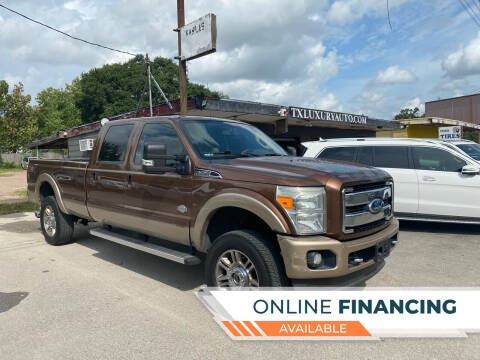 2011 Ford F-350 Super Duty for sale at Texas Luxury Auto in Houston TX