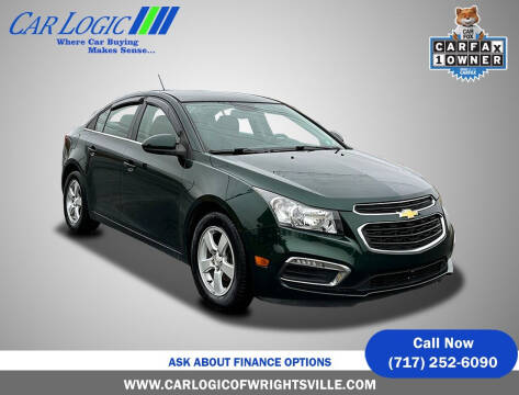 2015 Chevrolet Cruze for sale at Car Logic of Wrightsville in Wrightsville PA
