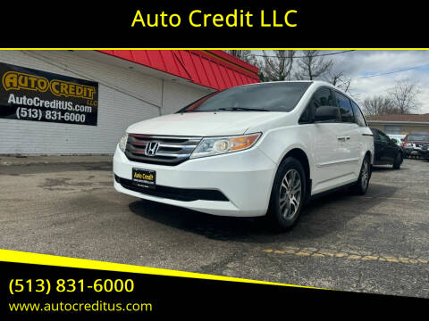 2012 Honda Odyssey for sale at Auto Credit LLC in Milford OH