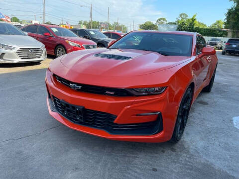2021 Chevrolet Camaro for sale at Sam's Auto Sales in Houston TX