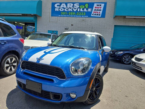 2012 MINI Cooper Countryman S ALL4