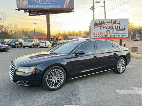 2012 Audi A8 L for sale at Charlotte Auto Import in Charlotte NC