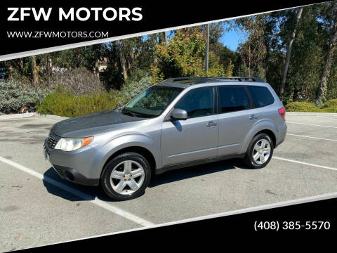 2009 Subaru Forester for sale at ZFW MOTORS in Soquel CA