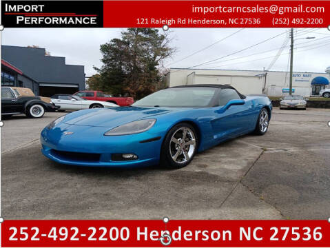 2008 Chevrolet Corvette for sale at Import Performance Sales - Henderson in Henderson NC