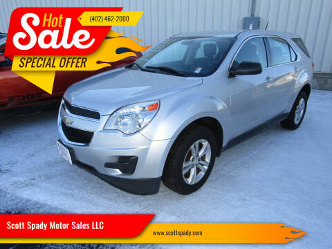 2015 Chevrolet Equinox for sale at Scott Spady Motor Sales LLC in Hastings NE