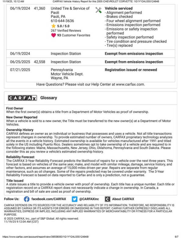 2005 Chevrolet Corvette