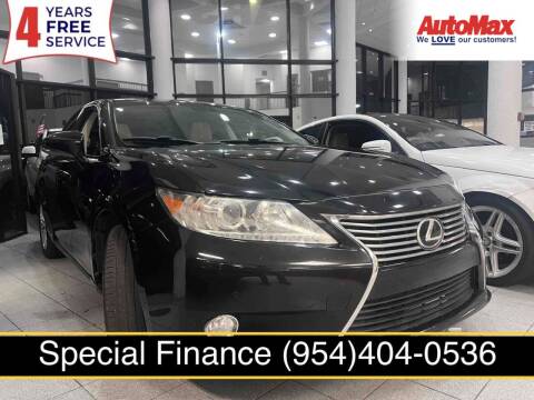 2013 Lexus ES 350 for sale at Auto Max in Hollywood FL